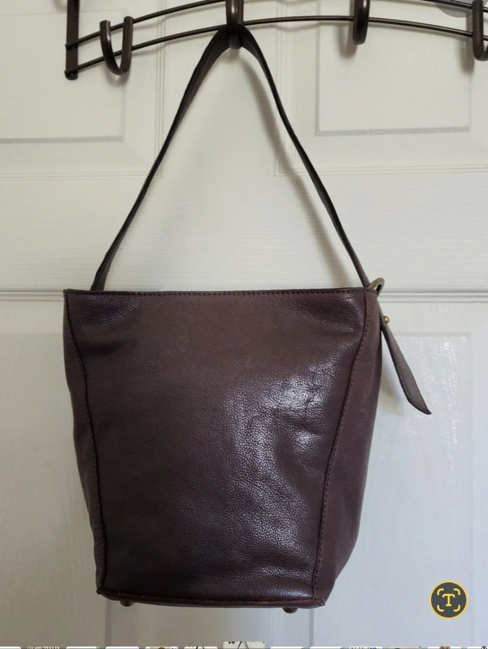 Valencia Chocolate Brown Hobo Bag/purse